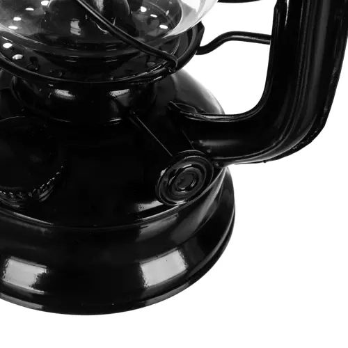 crna uljna lampa 24cm
