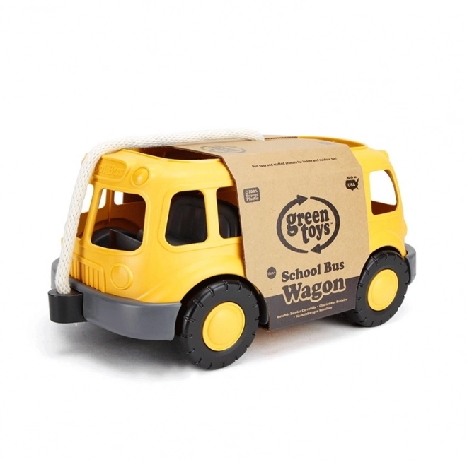 Green Toys vučni školski autobus