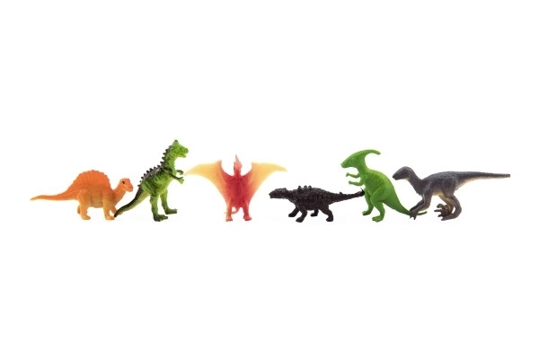 Mini dinosauri – plastične figurice 6-7 cm, 12 kom