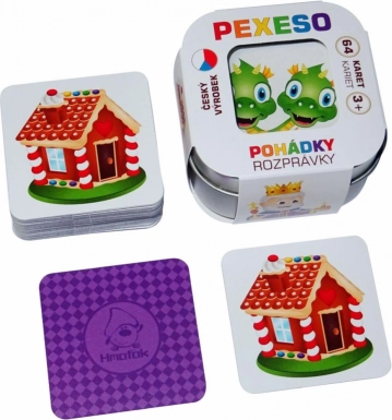 Memory Pohádke u limenoj kutijici (64 karata)