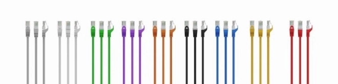 Patch kabel kat.6 UTP 0,5m sivi