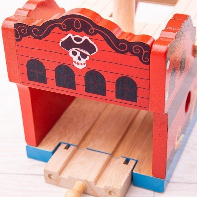Piratska galija Bigjigs Rail