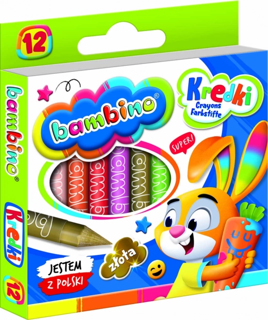 Grafitne voske Bambino - 12 komada