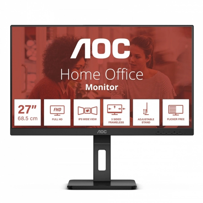 Monitor AOC 24 inča IPS HDMI DP Pivot zvučnici