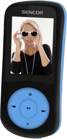 Sencor MP4 reproduktor 8GB s FM radiom