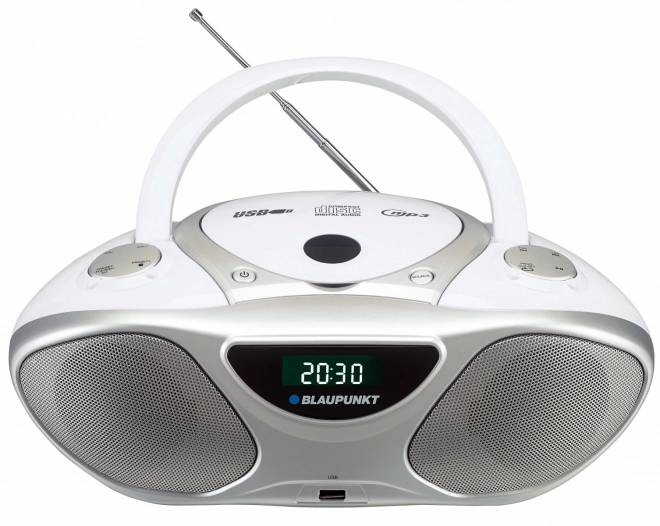 Prijenosni radio player s CD MP3 USB AUX FM Blaupunkt BB14WH