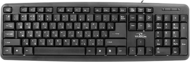 Esperanza titanova USB tipkovnica s ćirilicom (ruski raspored)