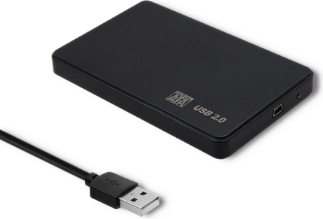 Vanjsko kućište za tvrdi disk 2.5'' SATA3 USB 2.0 crno