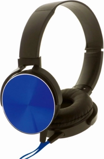 Stereo slušalice s mikrofonom Montana crno‑plava