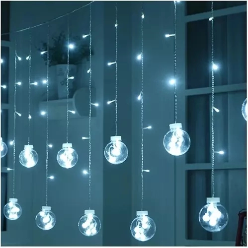 Svjetlosna zavjesa 108LED USB - Hladna bijela KS19770