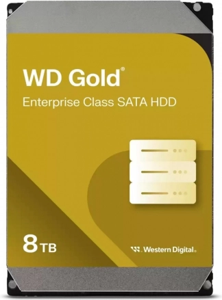 WD Gold Enterprise klase 8TB SATA HDD