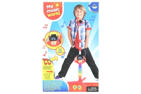 Dječji svjetleći mikrofon s povezivanjem na MP3