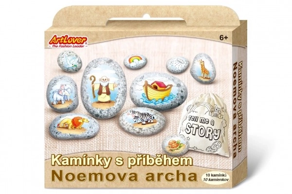 Kameni s pričom i naljepnicama - Noina arka