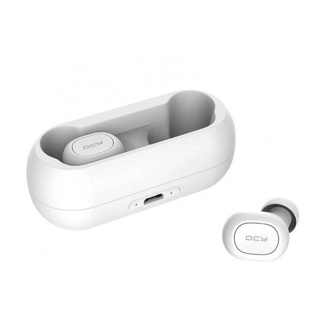 Bežične slušalice TWS QCY T1C Bluetooth V5.0 (bijela)