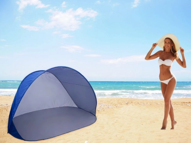 Samostalno sklopivi plažni šator s UV zaštitom