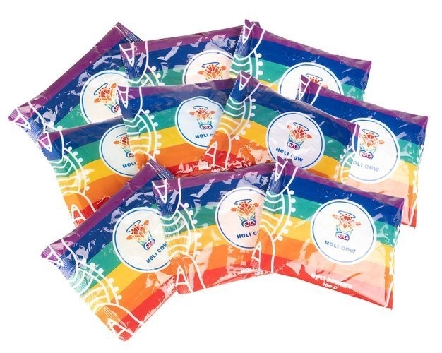 Šareni prah Holi - 10 x 100 g