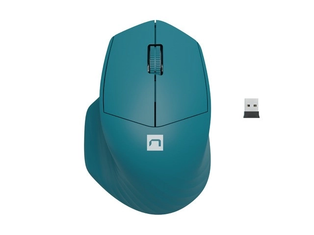 Bežični miš Siskin 2 1600 DPI Bluetooth 5.0 + 2,4GHz – Plava
