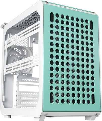 Računalno kućište Cooler Master Qube 500 Flatpack Macaron zeleno