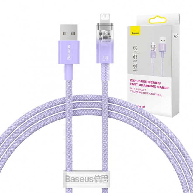 Brzi punjač USB-A na Lightning Baseus Explorer Series 1m