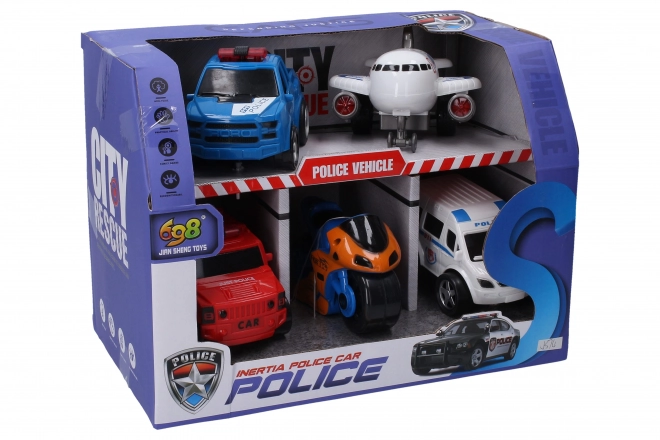 Policijska vozila 5 komada 10 cm