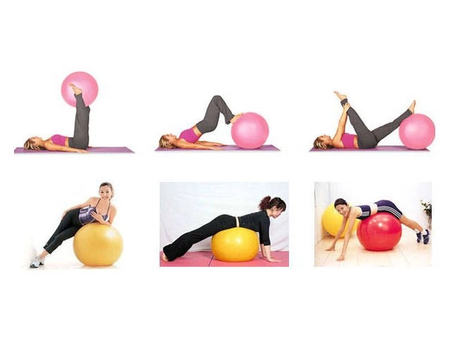 Gimnastička lopta za vježbanje s pumpom