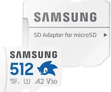 Samsung PRO Plus microSDXC 512 GB s adapterom U3 A2 V30