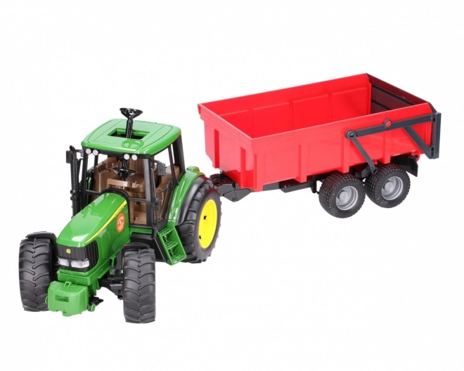 Bruder Traktor John Deere s kiperskom prikolicom