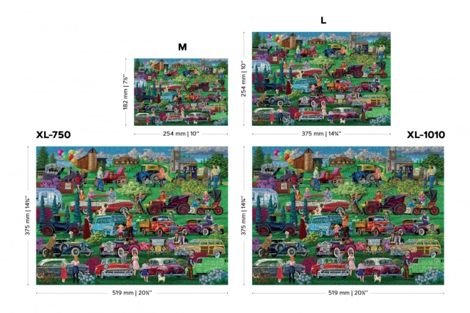 Drvene puzzle WOODEN CITY Veterani 2v1