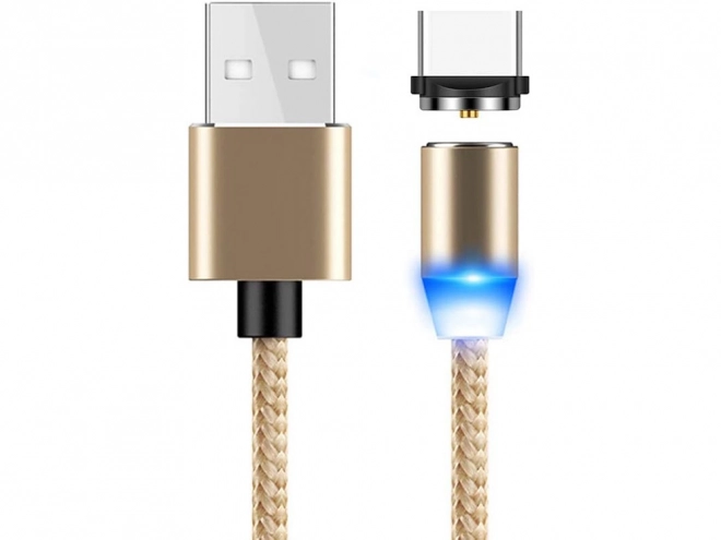 Magnetski punjač kabel 3u1 micro USB, tip-c i lightning, 1m