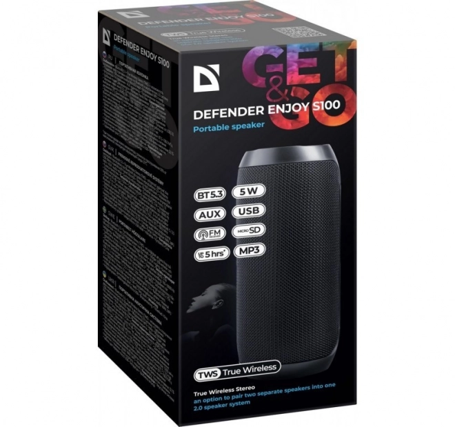 Bluetooth zvučnik ENJOY S100 crni