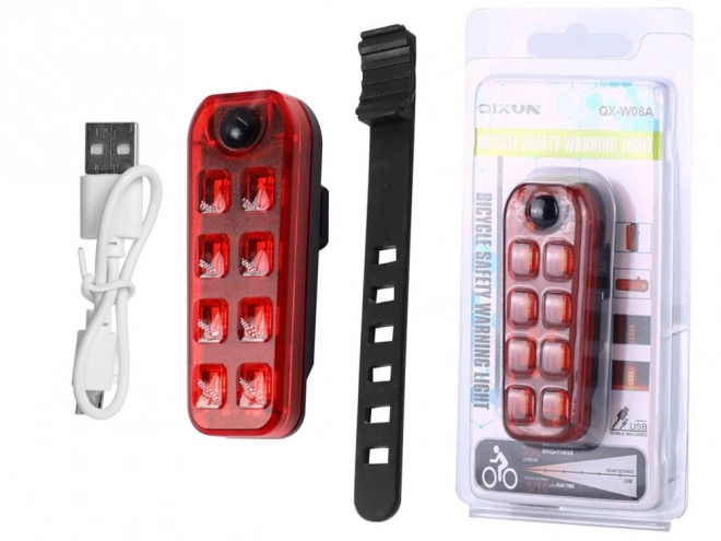 Stražnje LED svjetlo za bicikl s USB punjenjem