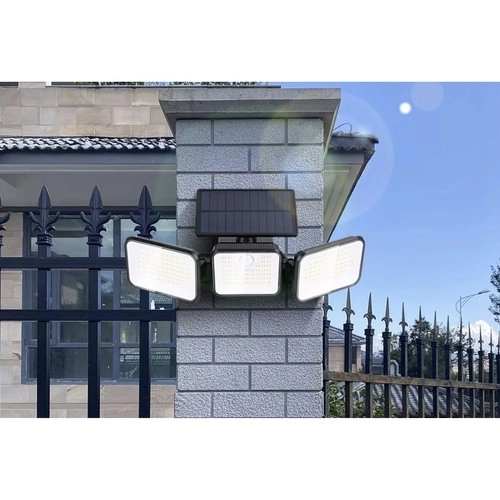 Solarna vrtna lampa 180 LED s senzorom kretanja i sumračnim senzorom