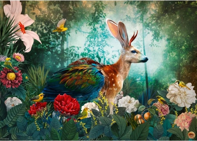 Slagalica Fantastična fauna Jackalope 1000 dijelova