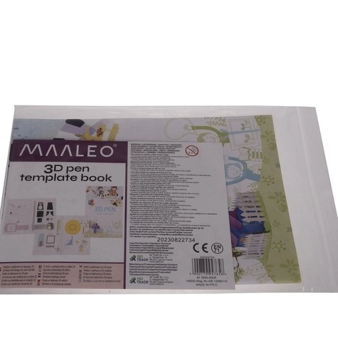 Knjiga šablona za 3D olovku Maaleo 22734