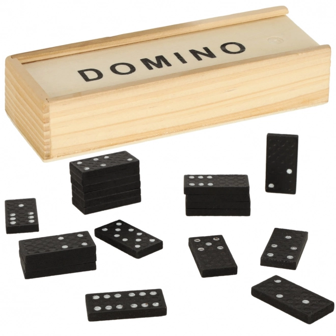 Drveno domino za obiteljsko igranje
