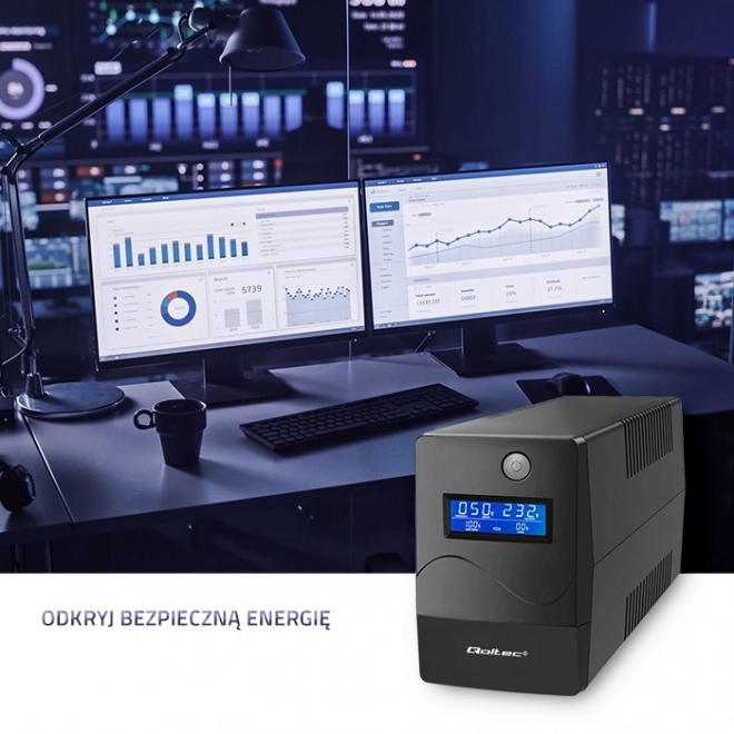 Rezervni izvor UPS Monolith 650VA 360W LCD USB RJ45