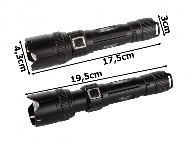 Vojnička taktička svjetiljka s LED Cree XHP99