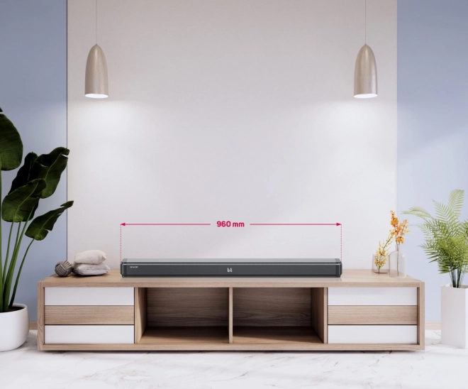 Soundbar s ugrađenim subwooferima 2.1 200W