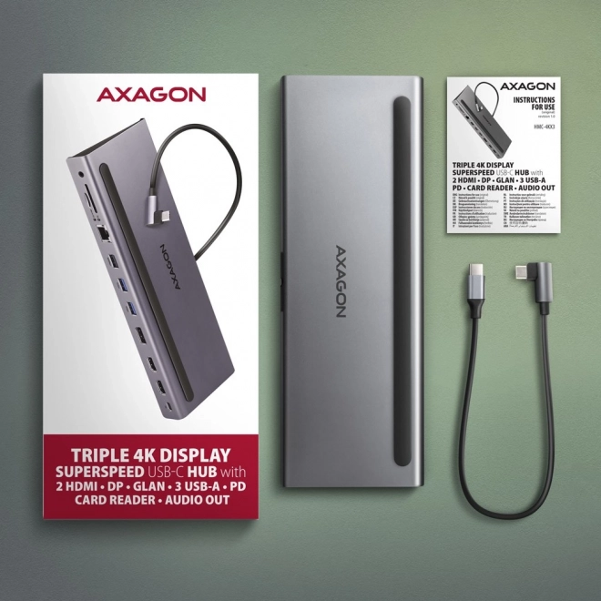 Višeportni USB-C hub 11v1 5Gbps