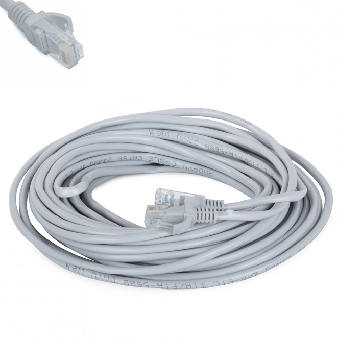 Mrežni kabel lan cat5e rj45 uvijeni par ethernet 15m