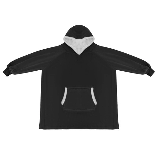 Mikina XXL - Crna deka Ruhhy 24403