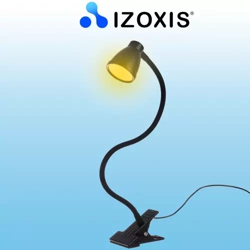 Stolna svjetiljka s klipom crna Izoxis