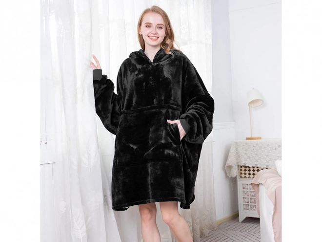 Topla oversize deka od debelog flisa