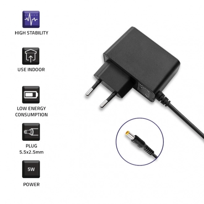 Priključni adapter Qoltec 5W