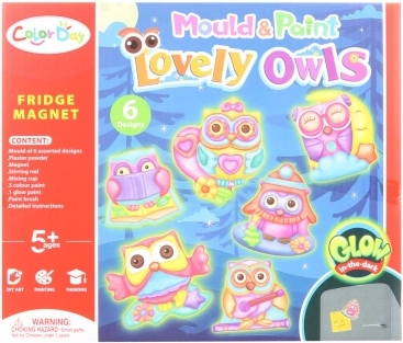 Izrada magneta – sove koje svijetle u mraku