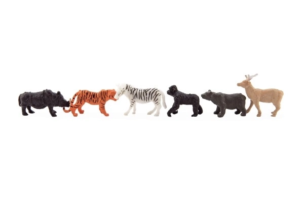 Mini safari ZOO životinje plastika 5-6cm 12kom u vrećici