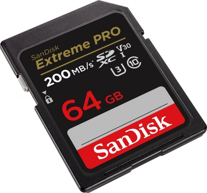 Memorijska kartica SANDISK EXTREME PRO SDXC 64GB 200/90 MB/s UHS-I U3 (SDSDXXU-064G-GN4IN)
