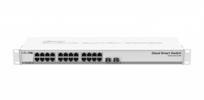 MikroTik Cloud Smart Switch 24 priključaka s 2 SFP+
