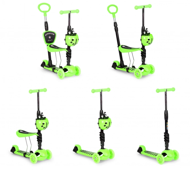 Trokolica balansirajući romobil Bubamara 5 u 1 LED
