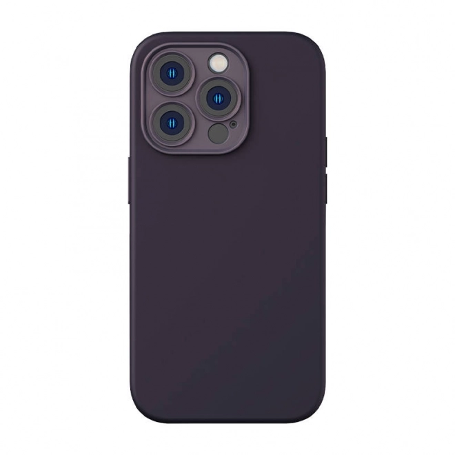 Baseus silikonska futrola za iPhone 14 Pro uključujući kaljeno staklo i set za čišćenje
